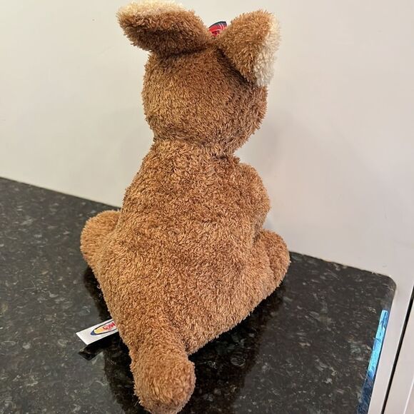 Mary Meyer Sweet Rascals 10”Kangaroo Baby Joey Pouch Plush Mom Stuffed Brown - Picture 5 of 9